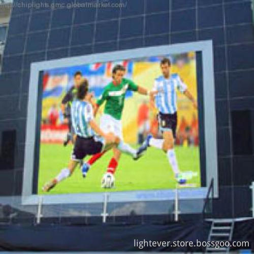 Lamp outdoor clear RGB P16 LED display